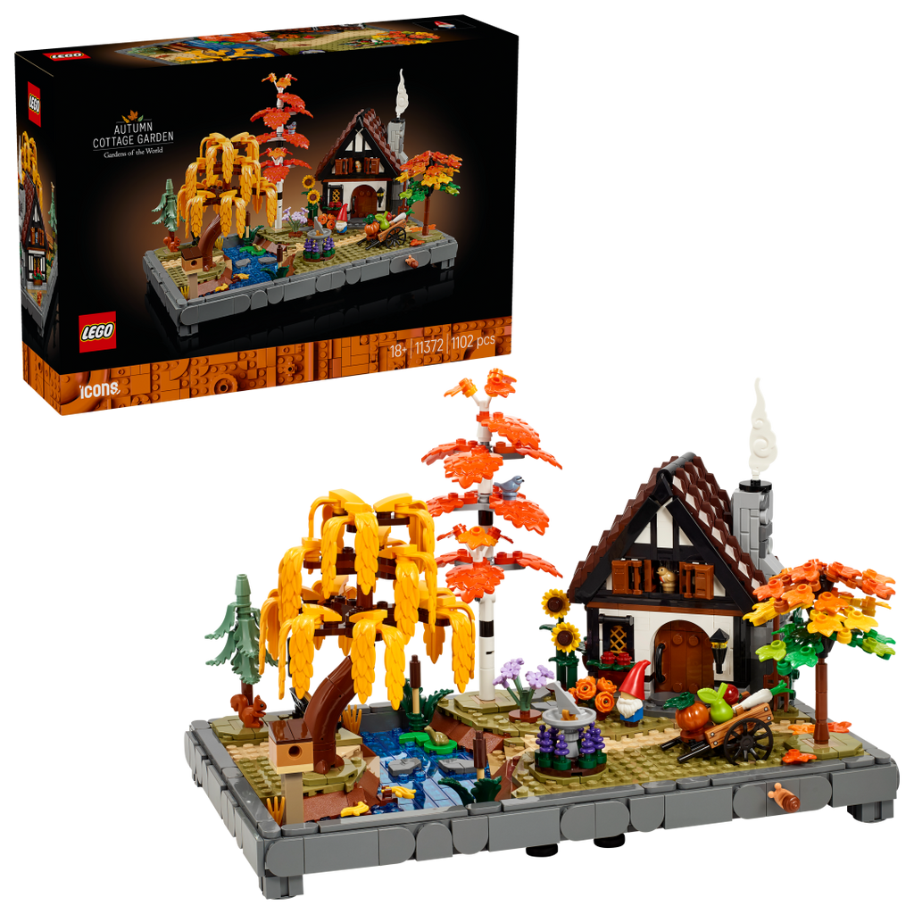 LEGO Icons Autumn Cottage Garden | 11372