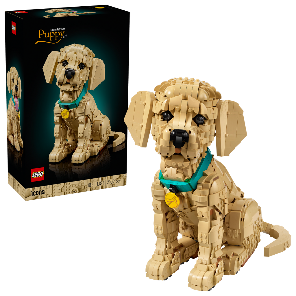 LEGO Icons Golden Retriever Puppy | 11384