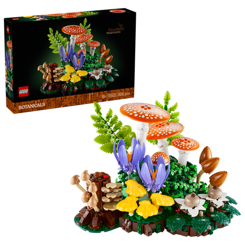 LEGO Botanicals Woodland Mushrooms | 11505