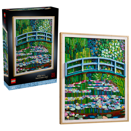 LEGO Art Claude Monet – Bridge over a Pond of Water Lilies | 31220