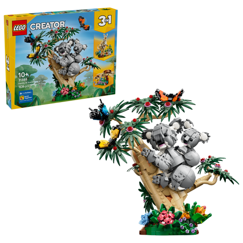 LEGO Creator 3-in-1 Wild Animals: Family of Koalas | 31388