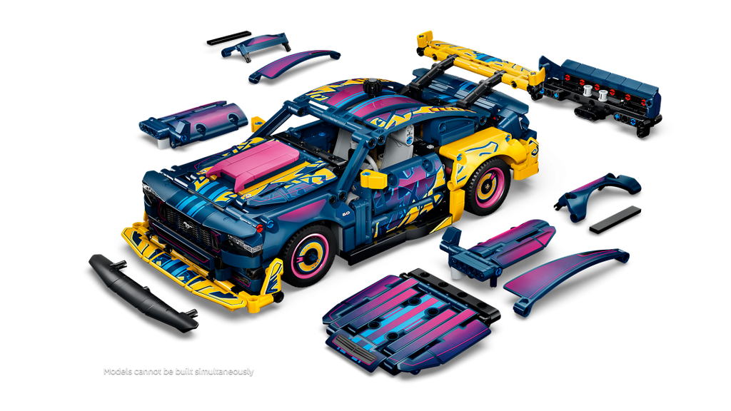 LEGO Technic Custom Garage Ford Mustang GT Car | 42236