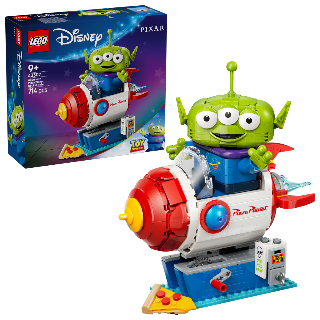 LEGO Disney Alien with Pizza Planet Rocket Ride | 43307