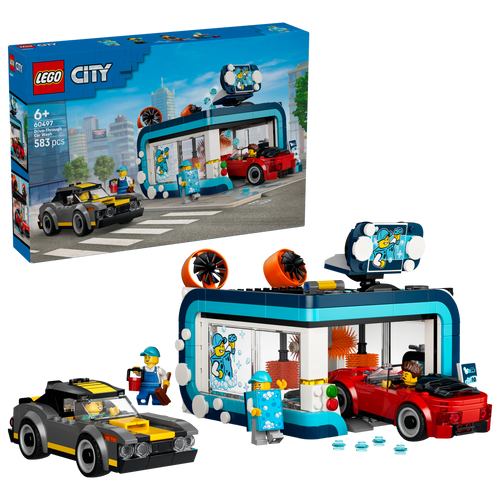 LEGO City Drive-Through Car Wash | 60497