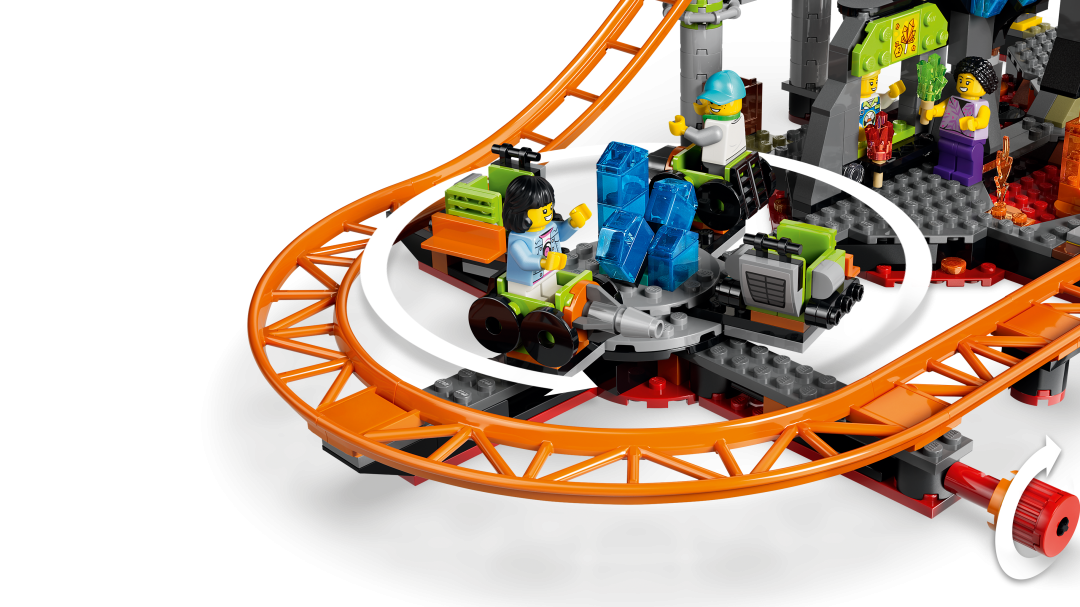 LEGO City Lava Land Roller Coaster Park | 60501