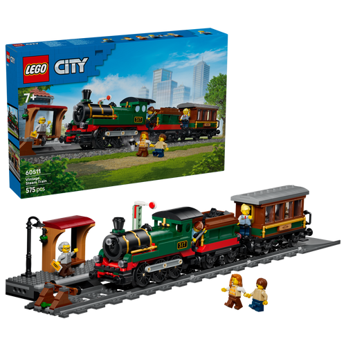 LEGO City Vintage Steam Train | 60511