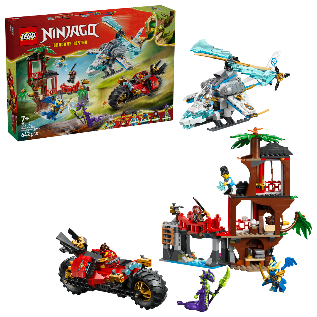 LEGO NINJAGO Ninja Vehicle Tree House Battle | 71857