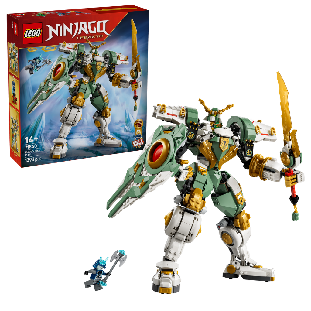 LEGO NINJAGO Lloyd's Titan Mech 15th Anniversary | 71860