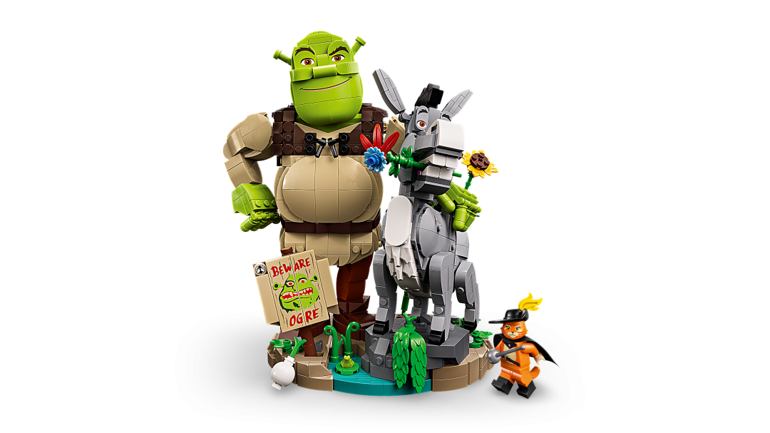 LEGO Icons Shrek, Donkey & Puss in Boots | 72423
