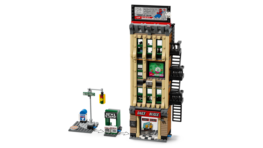 LEGO Marvel Spider-Man vs. Mysterio: The Daily Bugle | 76342
