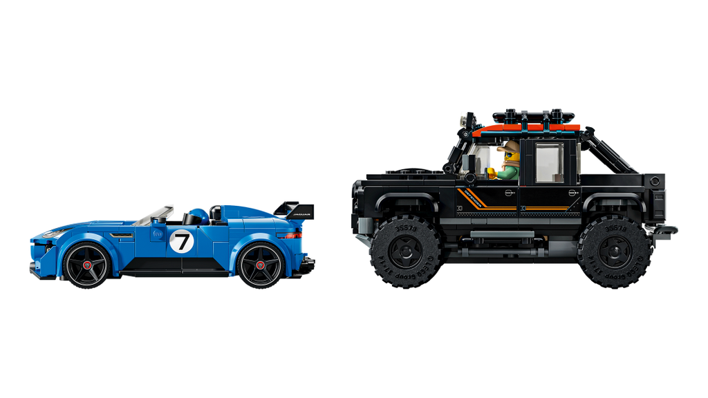 LEGO Speed Champions Jaguar Project 7 & Land Rover Defender | 77264