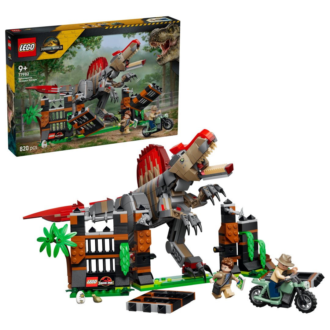 LEGO Jurassic World Spinosaurus Dinosaur Escape | 77982