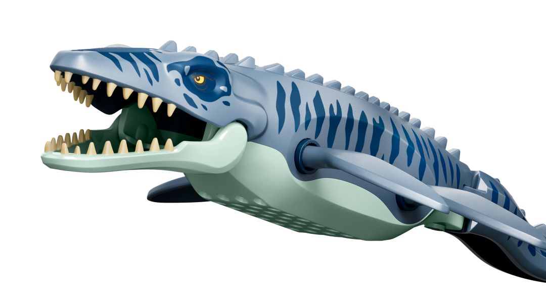 LEGO Jurassic World Mosasaurus Dinosaur Boat Attack | 77983