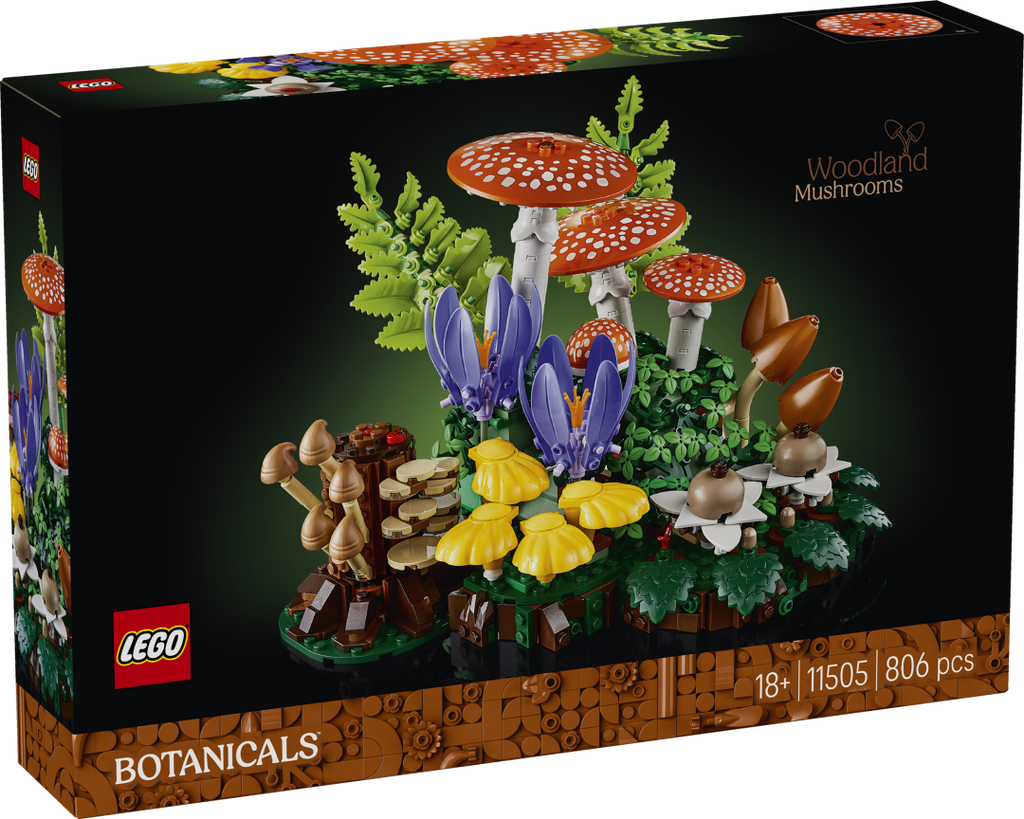 LEGO Botanicals Woodland Mushrooms | 11505
