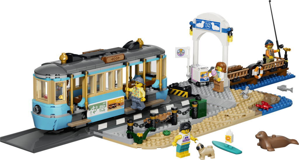 LEGO City Classic Beach Streetcar | 60506