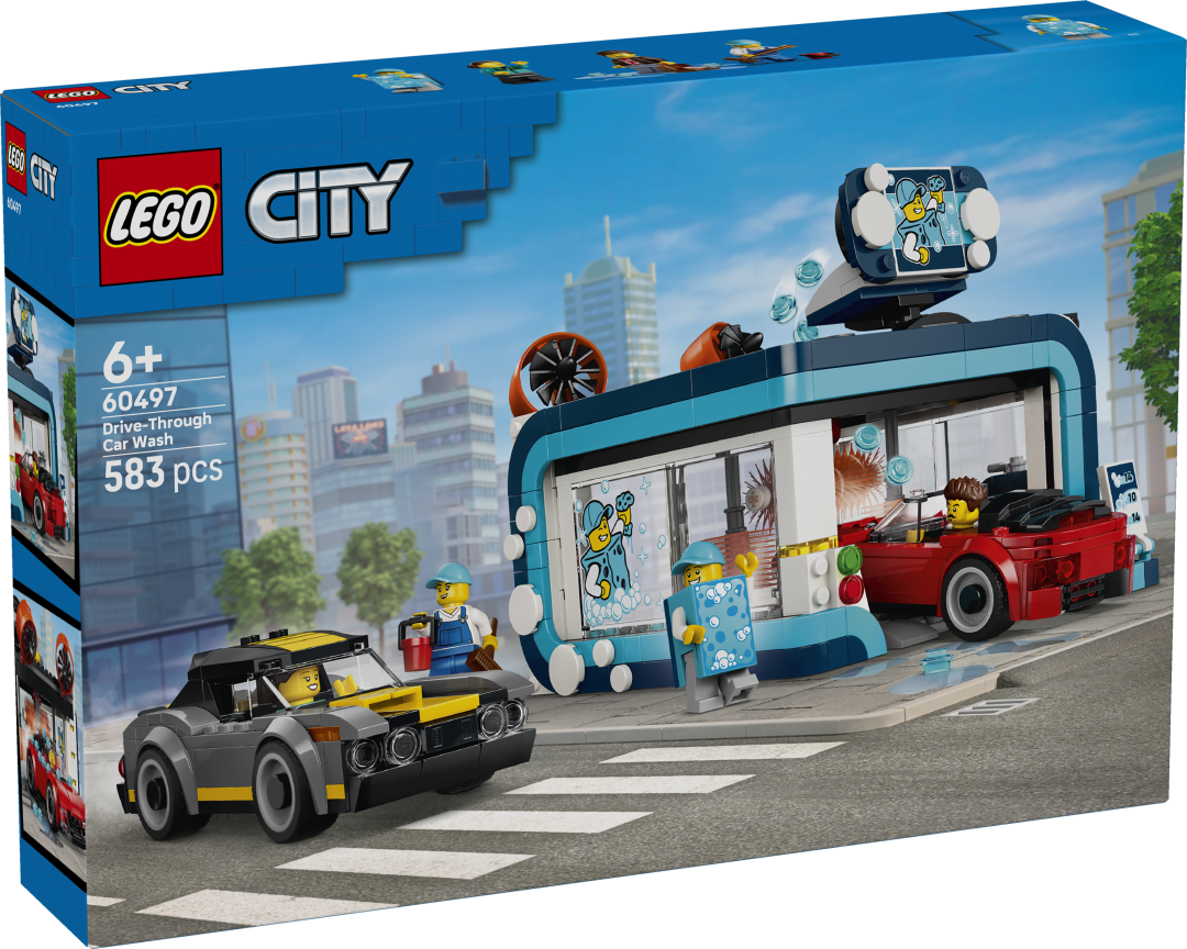LEGO City Drive-Through Car Wash | 60497