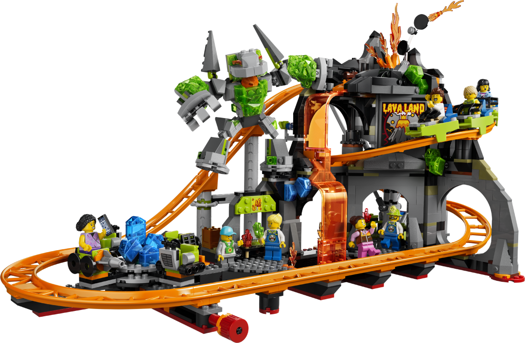 LEGO City Lava Land Roller Coaster Park | 60501