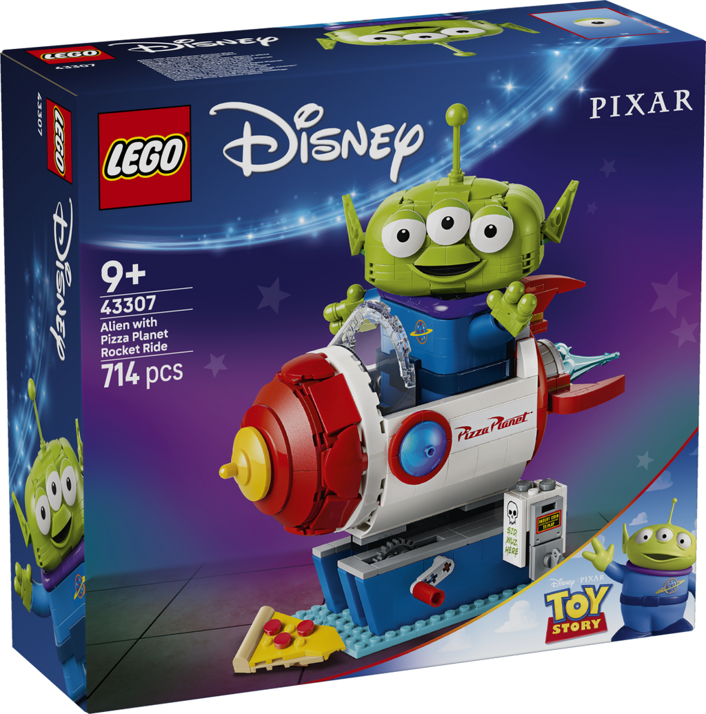 LEGO Disney Alien with Pizza Planet Rocket Ride | 43307