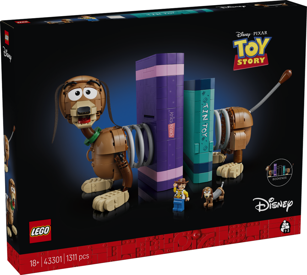 LEGO Disney Toy Story Slinky Dog Bookends | 43301