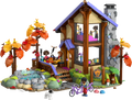 LEGO Friends Cozy Fall Forest Cabin | 42705