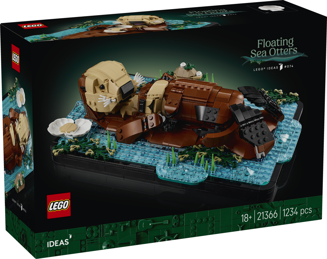 LEGO Ideas Floating Sea Otters | 21366