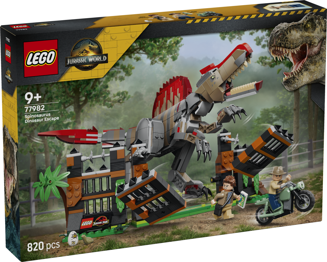 LEGO Jurassic World Spinosaurus Dinosaur Escape | 77982