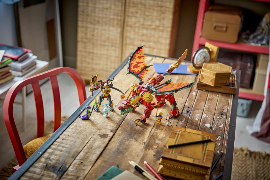 LEGO NINJAGO Wyldfyre's Transforming Dragon Mech | 71868
