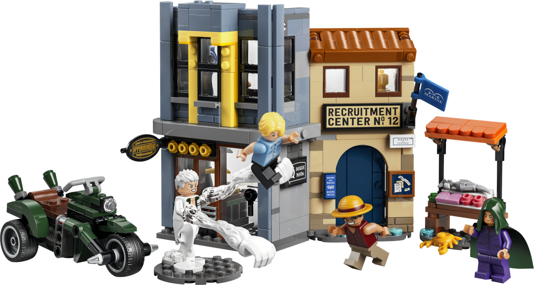 LEGO One Piece Showdown with Captain Smoker | 75642