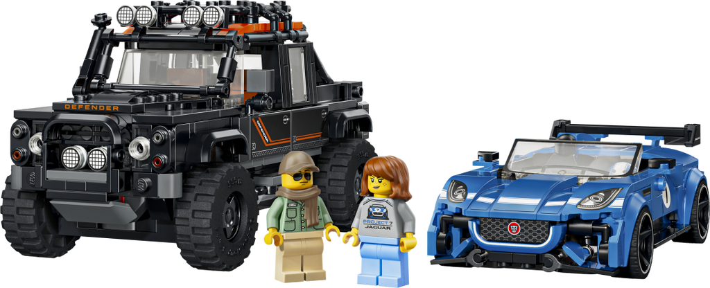LEGO Speed Champions Jaguar Project 7 & Land Rover Defender | 77264
