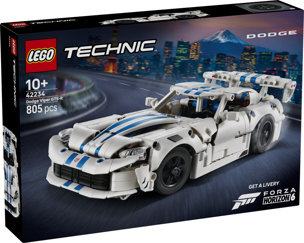 LEGO Technic Dodge Viper GTS-R Sports Car | 42234