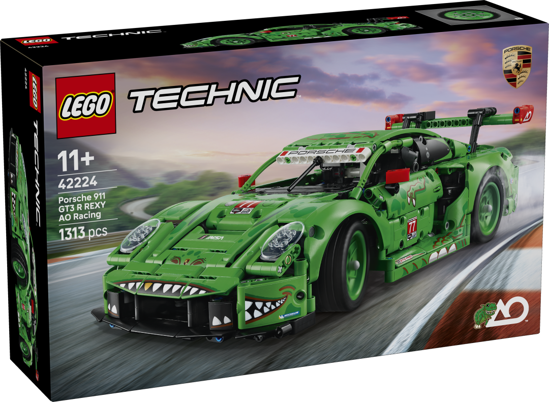 LEGO Technic Porsche 911 GT3 R REXY AO Racing Car | 42224