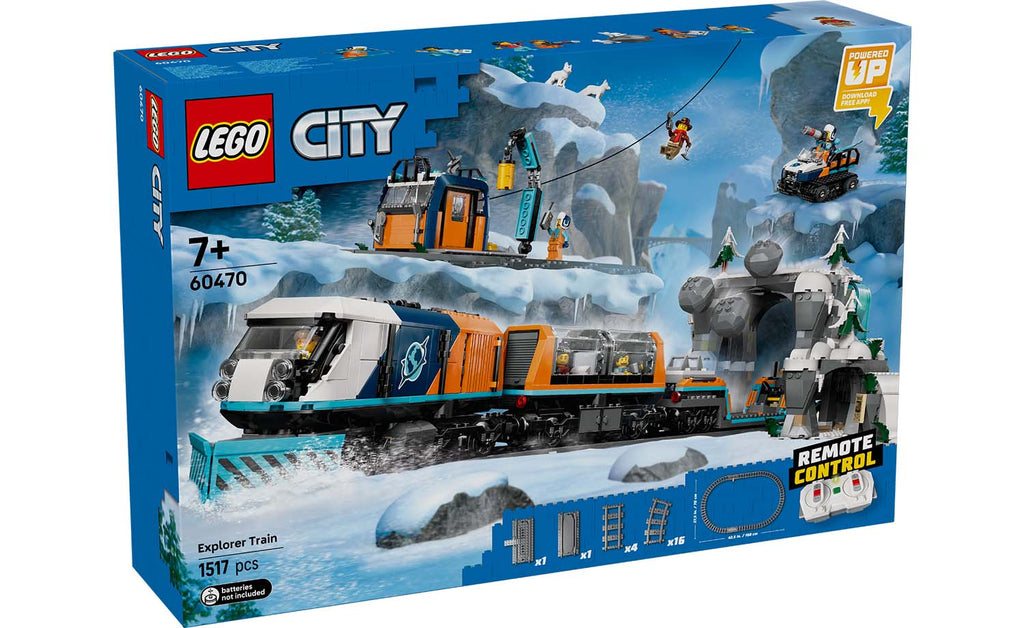 LEGO City Explorers' Arctic Polar Express Train | 60470