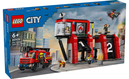 LEGO City Fire Station with Fire Truck | 60414