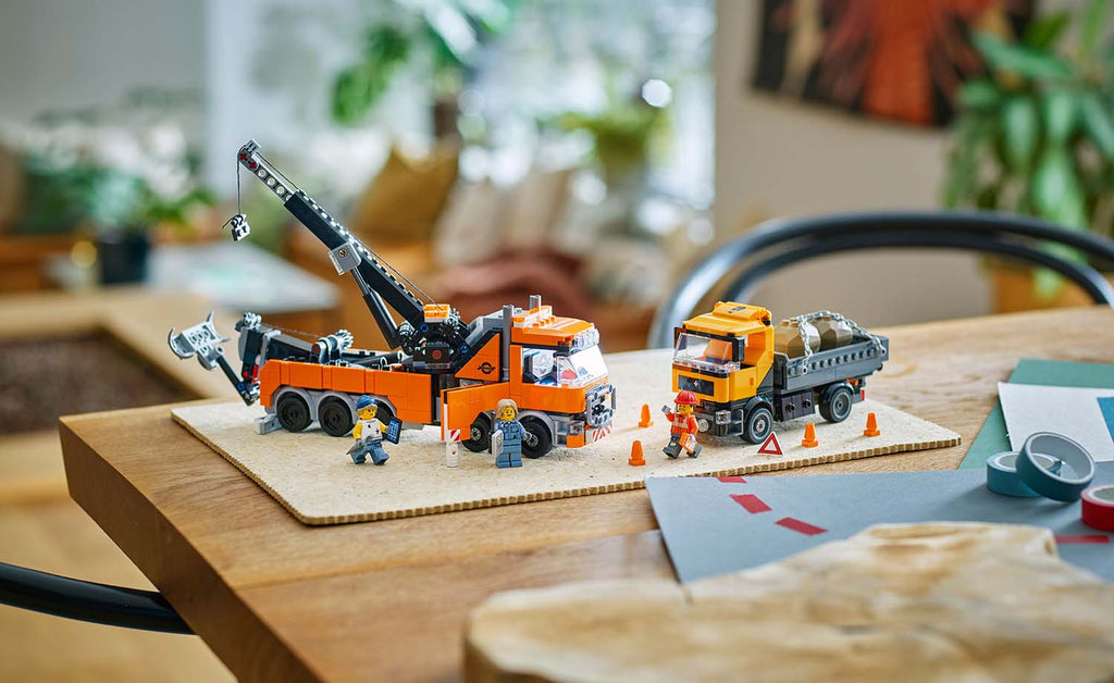 LEGO City Heavy-Duty Recovery Tow Truck with Crane | 60467