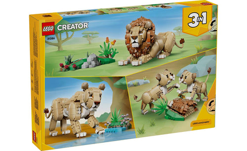LEGO Creator 3-in-1 Wild Animals: Majestic Lion | 31386
