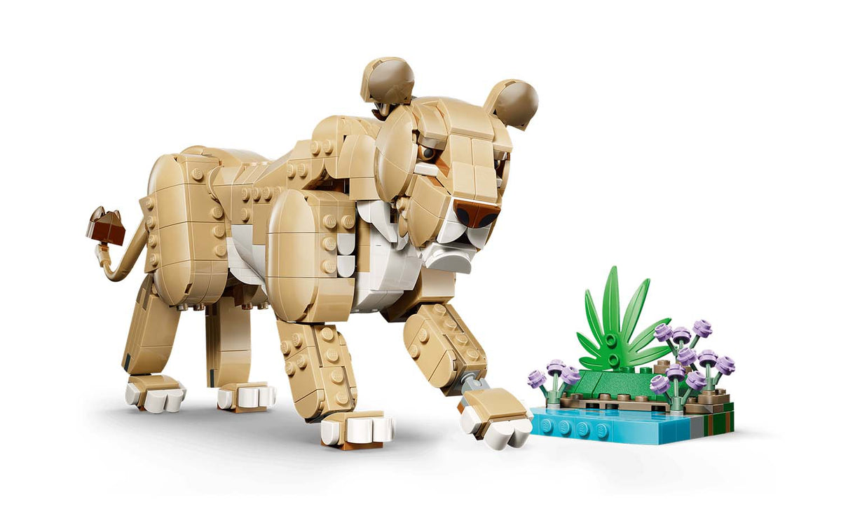 LEGO Creator 3-in-1 Wild Animals: Majestic Lion | 31386