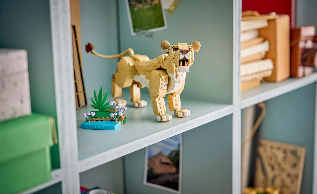 LEGO Creator 3-in-1 Wild Animals: Majestic Lion | 31386
