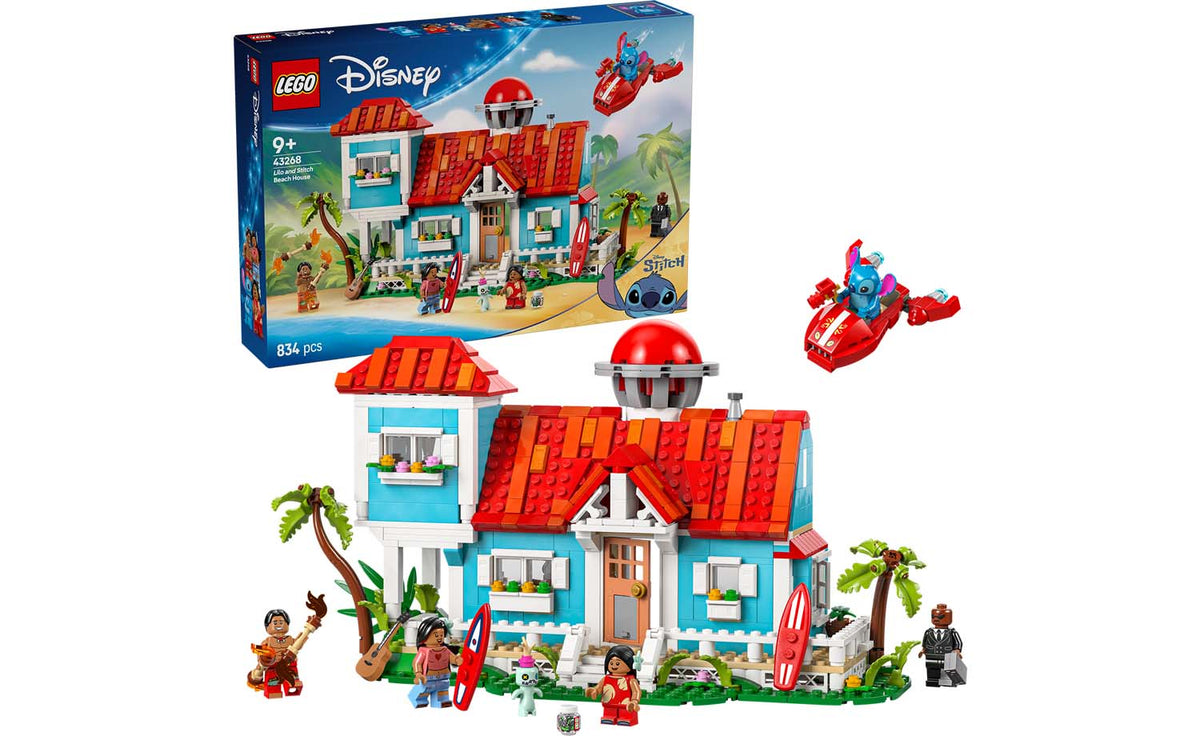 LEGO Disney Lilo and Stitch Beach House | 43268