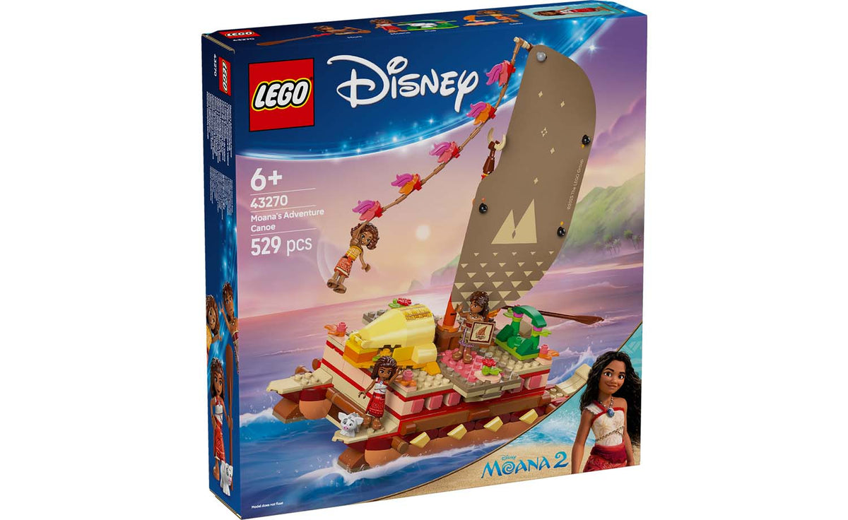 LEGO Disney Moana's Adventure Canoe | 43270