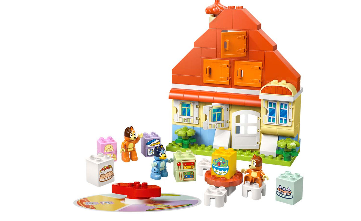 LEGO DUPLO Bluey's Family House with Memory Game | 10459