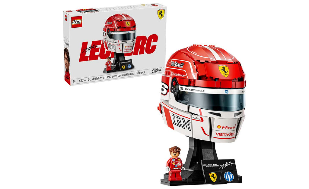 LEGO Editions Scuderia Ferrari HP Charles Leclerc Helmet | 43014