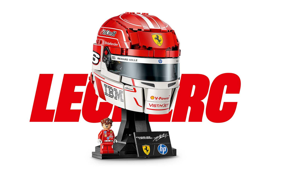 LEGO Editions Scuderia Ferrari HP Charles Leclerc Helmet | 43014