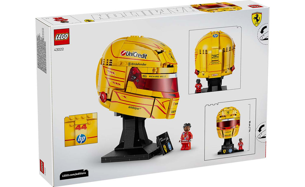LEGO Editions Scuderia Ferrari HP Lewis Hamilton Helmet | 43022