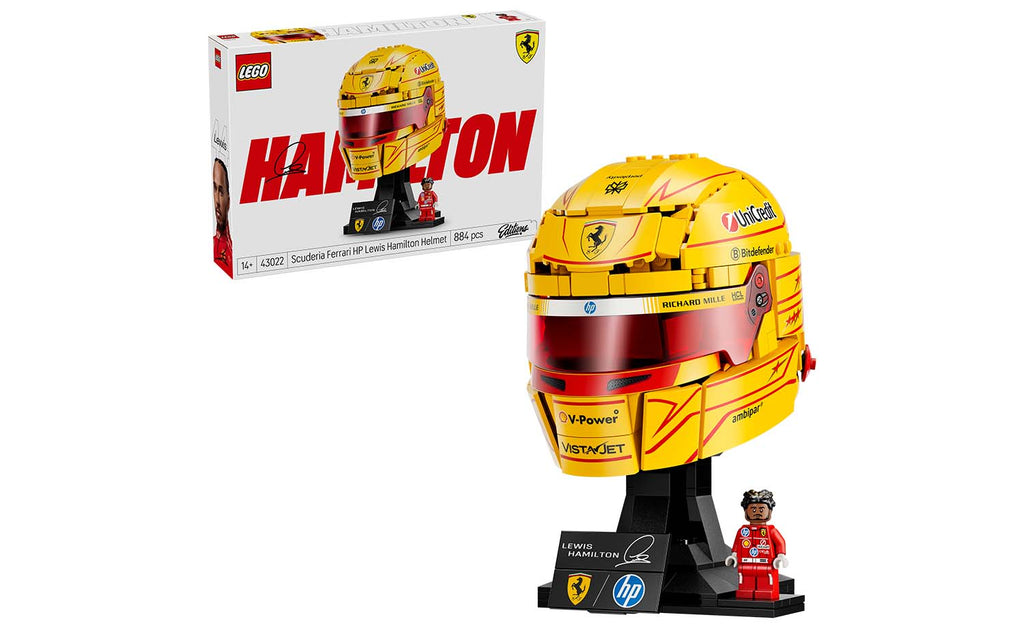 LEGO Editions Scuderia Ferrari HP Lewis Hamilton Helmet | 43022