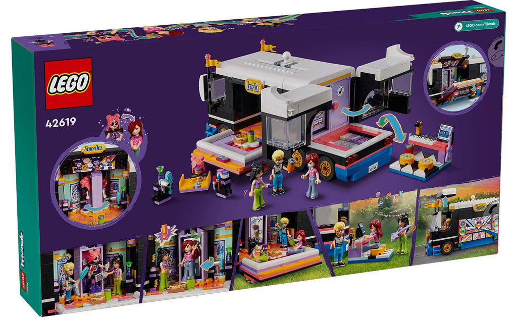 LEGO Friends Pop Star Music Tour Bus | 42619