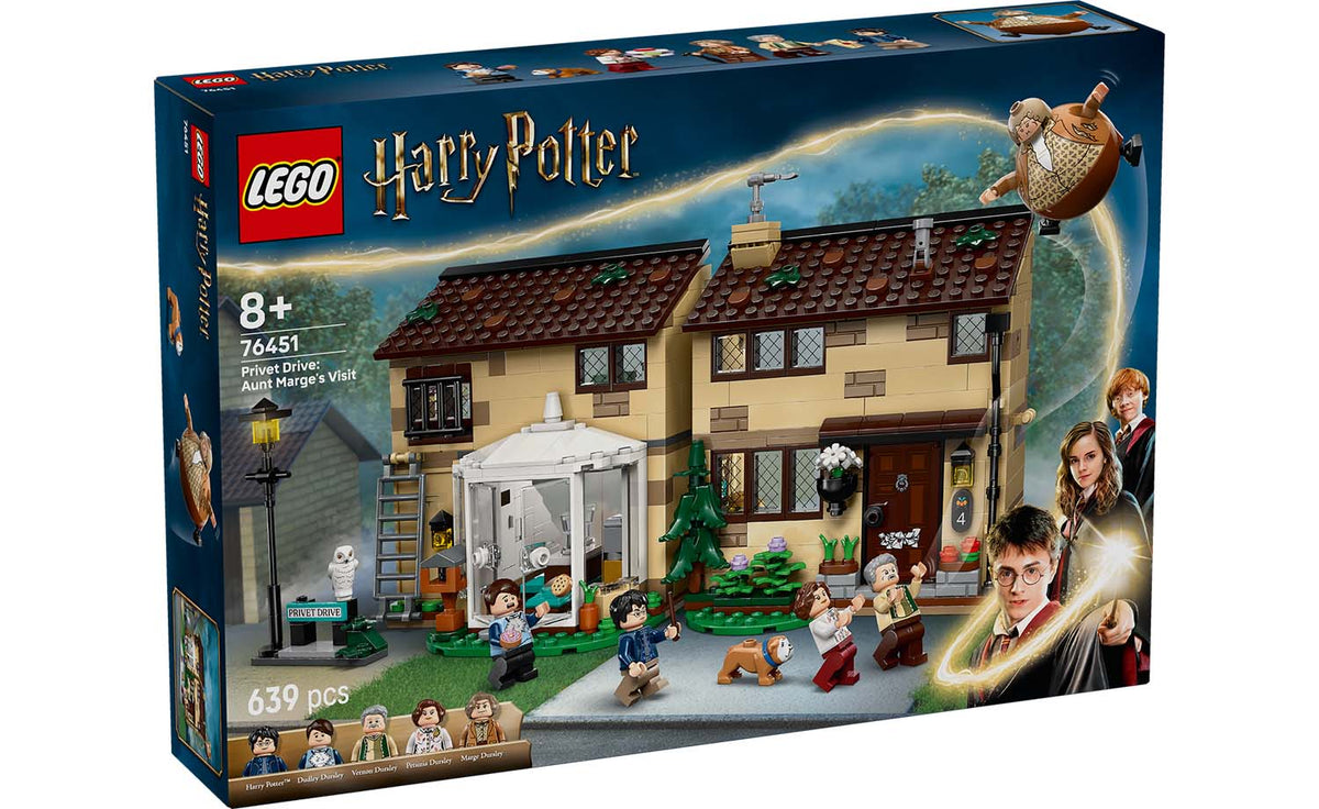 LEGO Harry Potter Privet Drive: Aunt Marge's Visit | 76451