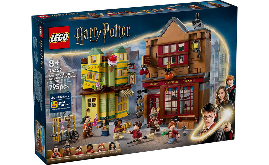 LEGO Harry Potter Quality Quidditch Supplies & Ice Cream Parlour | 76452