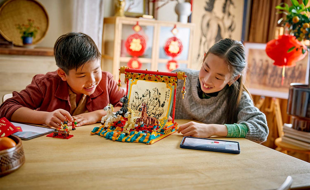 LEGO Iconic Galloping Horses Canvas | 80119