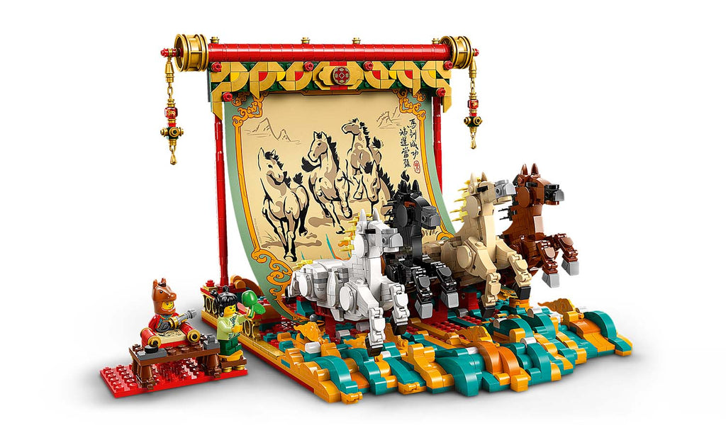 LEGO Iconic Galloping Horses Canvas | 80119