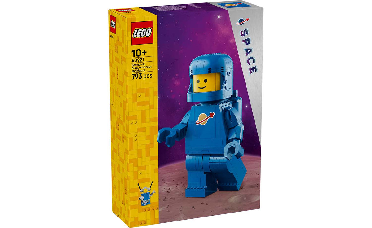 LEGO Iconic Scaled-Up Blue Astronaut Minifigure | 40921